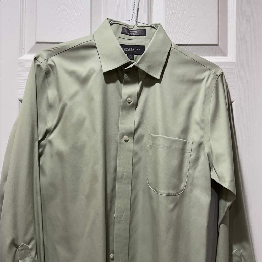 Pale Green dress shirt 16 34/35